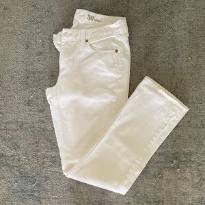 J.Crew Matchstick White Denim | size 30 short